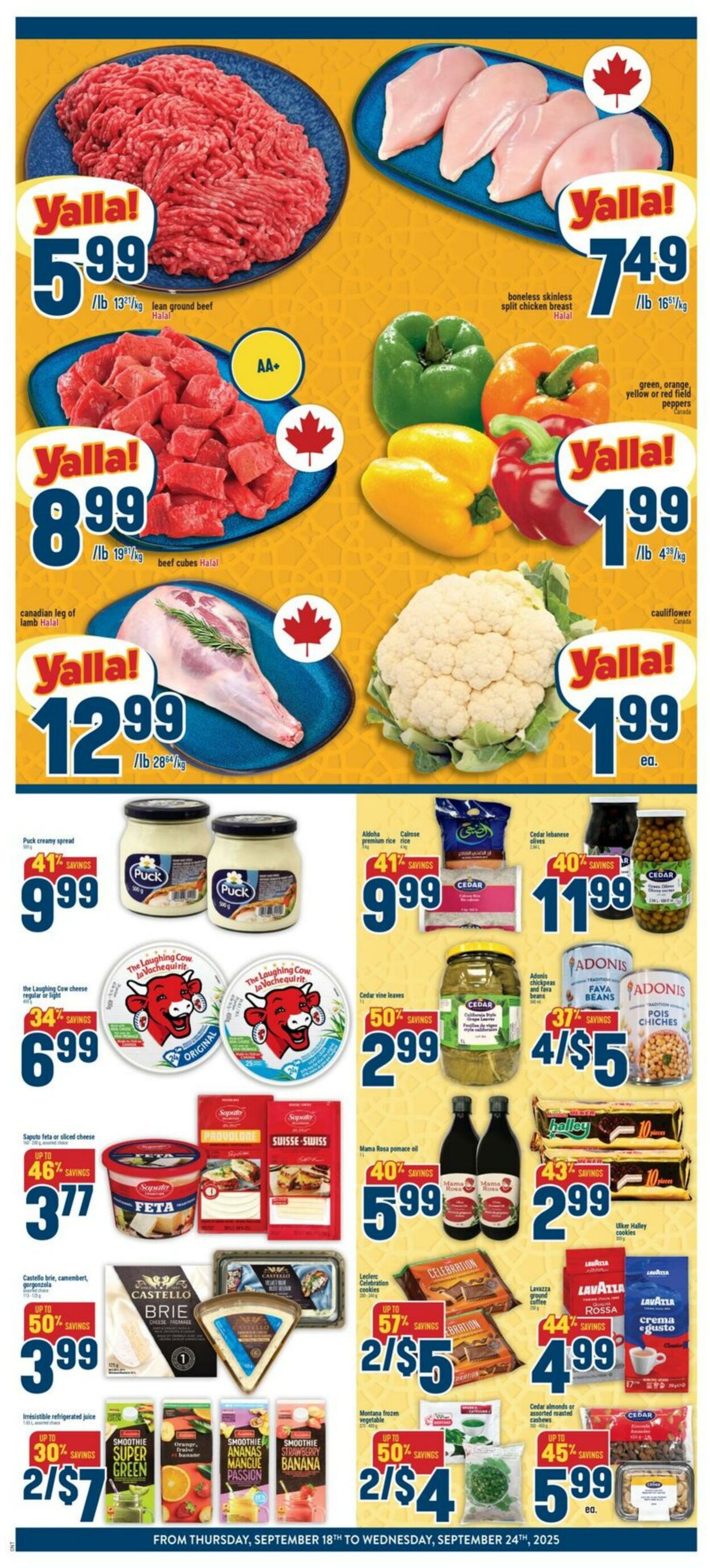 Flyer Adonis 18.09.2025 - 24.09.2025