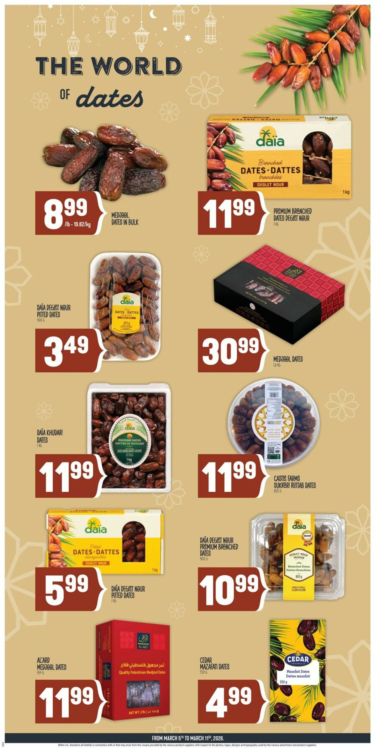 Flyer Adonis 05.03.2026 - 11.03.2026