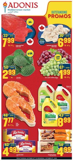 Flyer Adonis 23.10.2025 - 29.10.2025