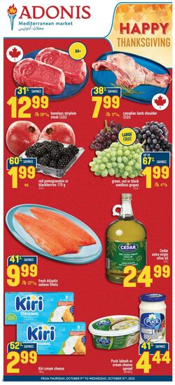 Flyer Adonis 09.10.2025 - 15.10.2025