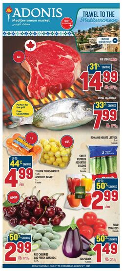 Flyer Adonis 31.07.2025 - 06.08.2025
