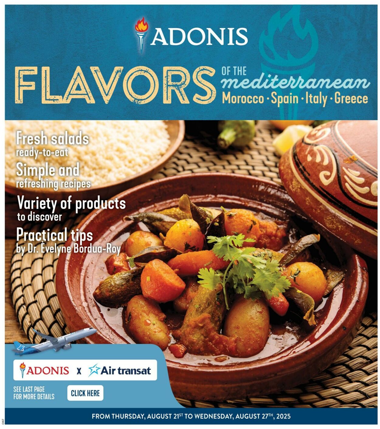 Flyer Adonis 21.08.2025 - 27.08.2025