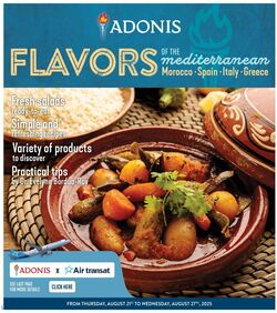 Flyer Adonis 21.08.2025 - 27.08.2025