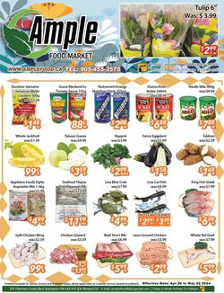 Flyer Ample Food Market 26.04.2024 - 02.05.2024