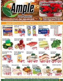 Flyer Ample Food Market 13.12.2024 - 19.12.2024