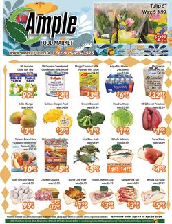 Flyer Ample Food Market 29.04.2022 - 05.05.2022
