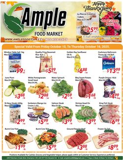 Flyer Ample Food Market 10.10.2025 - 16.10.2025