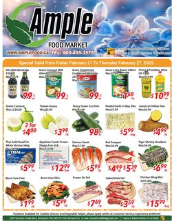 Flyer Ample Food Market 25.10.2024 - 31.10.2024