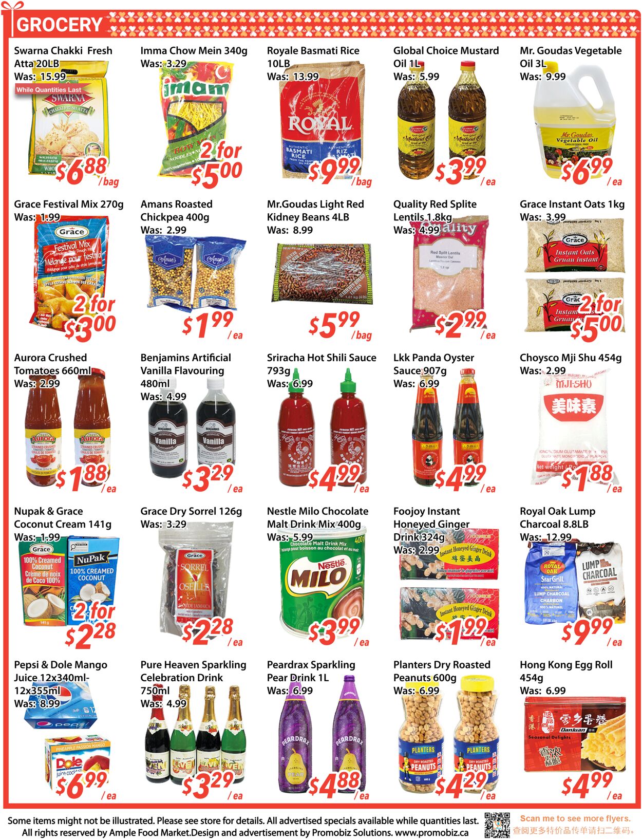 Flyer Ample Food Market 26.12.2025 - 01.01.2026