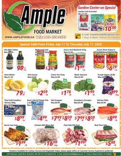 Flyer Ample Food Market 11.07.2025 - 17.07.2025