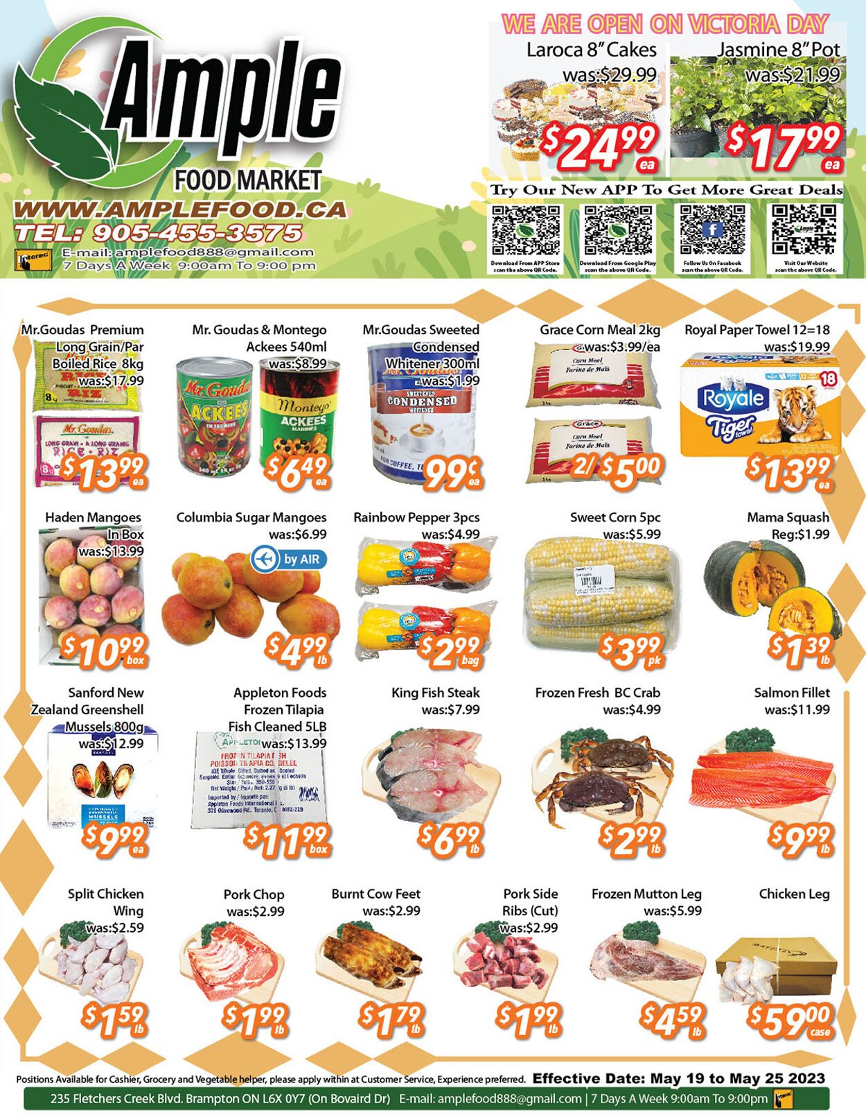 Flyer Ample Food Market 19.05.2023 - 25.05.2023