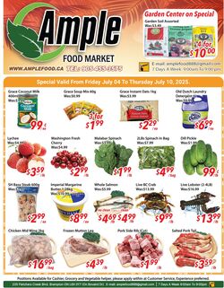 Flyer Ample Food Market 04.07.2025 - 10.07.2025