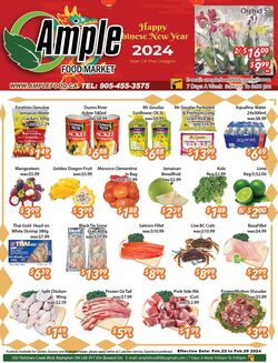 Flyer Ample Food Market 23.02.2024 - 29.02.2024
