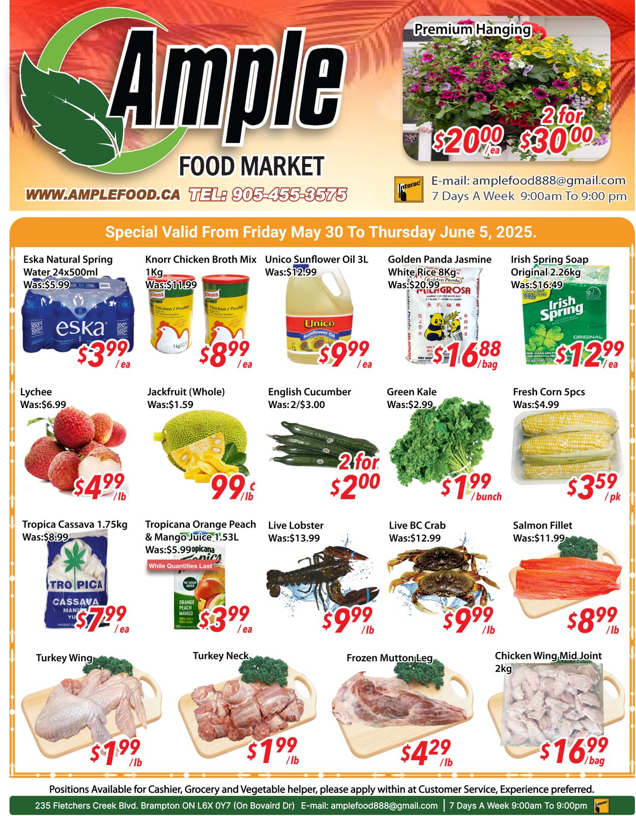 Flyer Ample Food Market 30.05.2025 - 05.06.2025