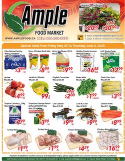 Flyer Ample Food Market 30.05.2025 - 05.06.2025