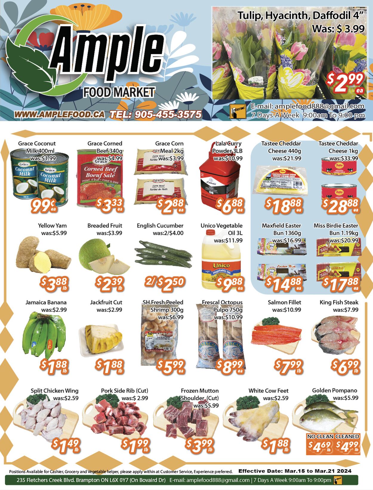 Flyer Ample Food Market 15.03.2024 - 21.03.2024