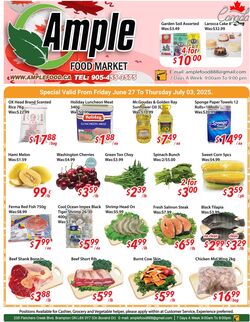 Flyer Ample Food Market 27.06.2025 - 03.07.2025