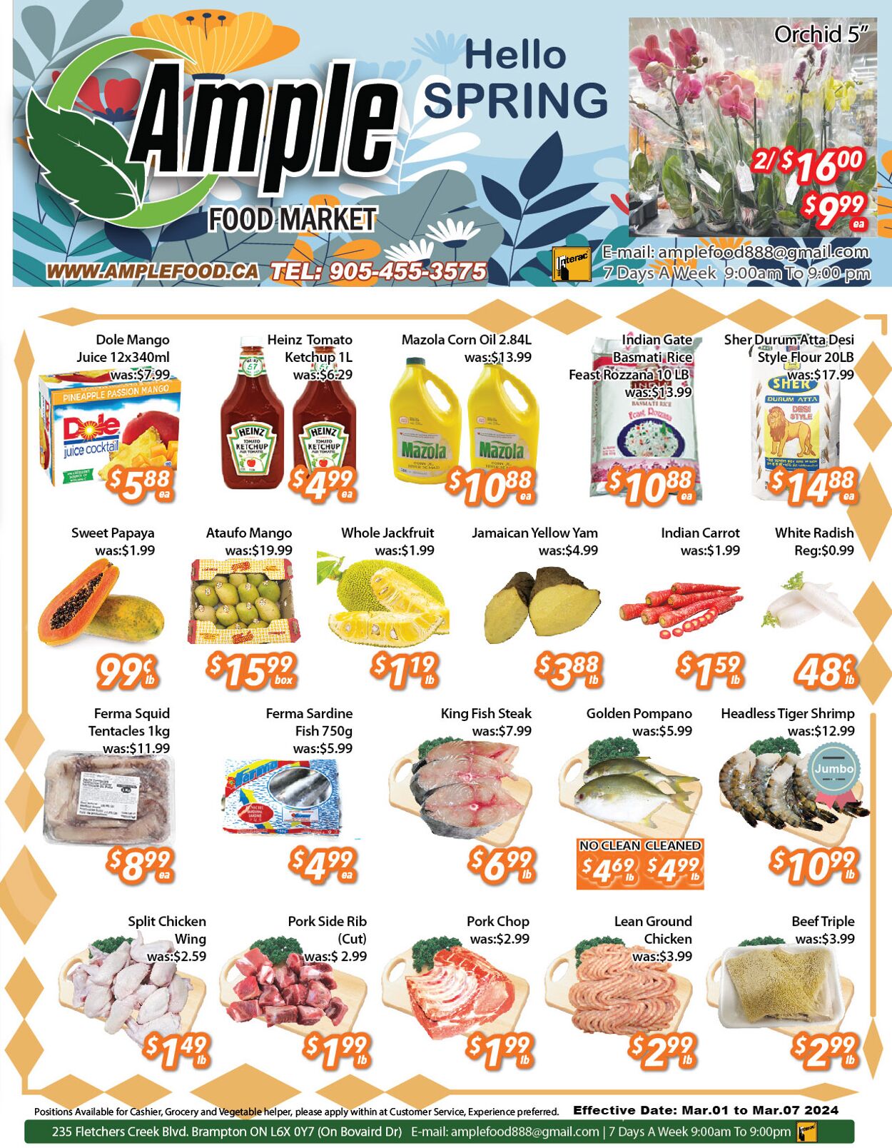 Flyer Ample Food Market 01.03.2024 - 07.03.2024