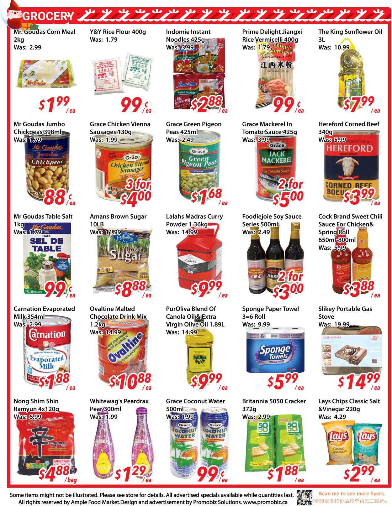 Flyer Ample Food Market 19.12.2025 - 25.12.2025