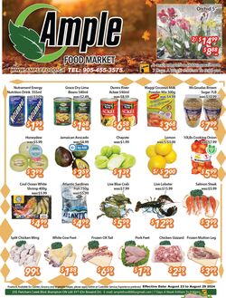 Flyer Ample Food Market 04.10.2024 - 10.10.2024