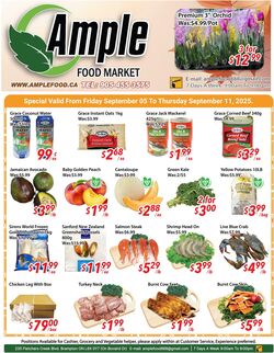 Flyer Ample Food Market 12.09.2025 - 18.09.2025