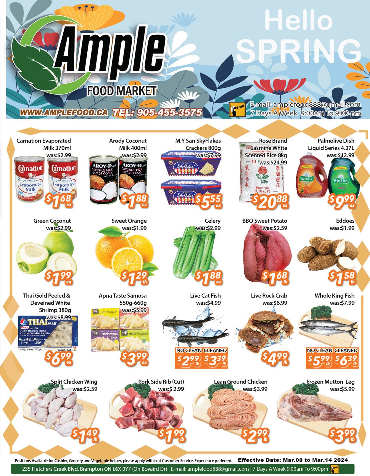 Flyer Ample Food Market 08.03.2024 - 14.03.2024