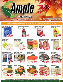 Flyer Ample Food Market 03.10.2025 - 09.10.2025
