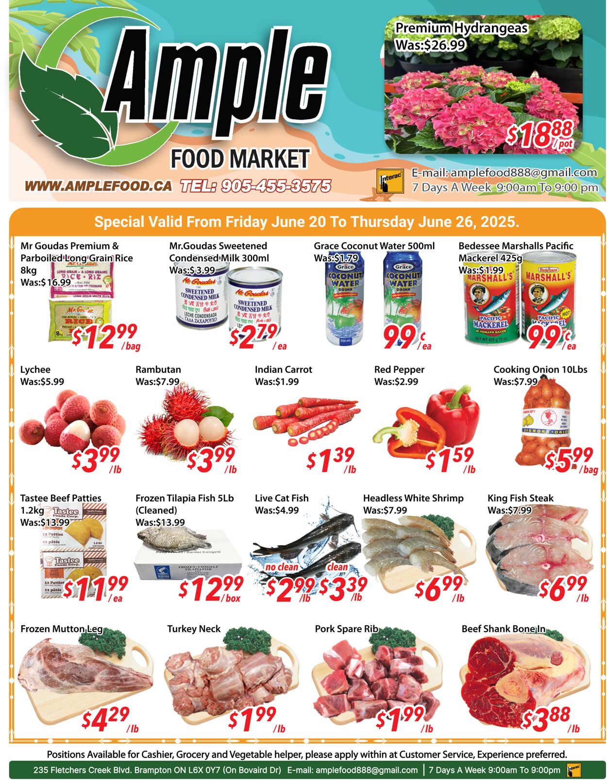 Flyer Ample Food Market 20.06.2025 - 26.06.2025