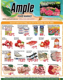Flyer Ample Food Market 20.06.2025 - 26.06.2025