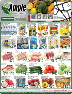 Flyer Ample Food Market 11.07.2025 - 17.07.2025