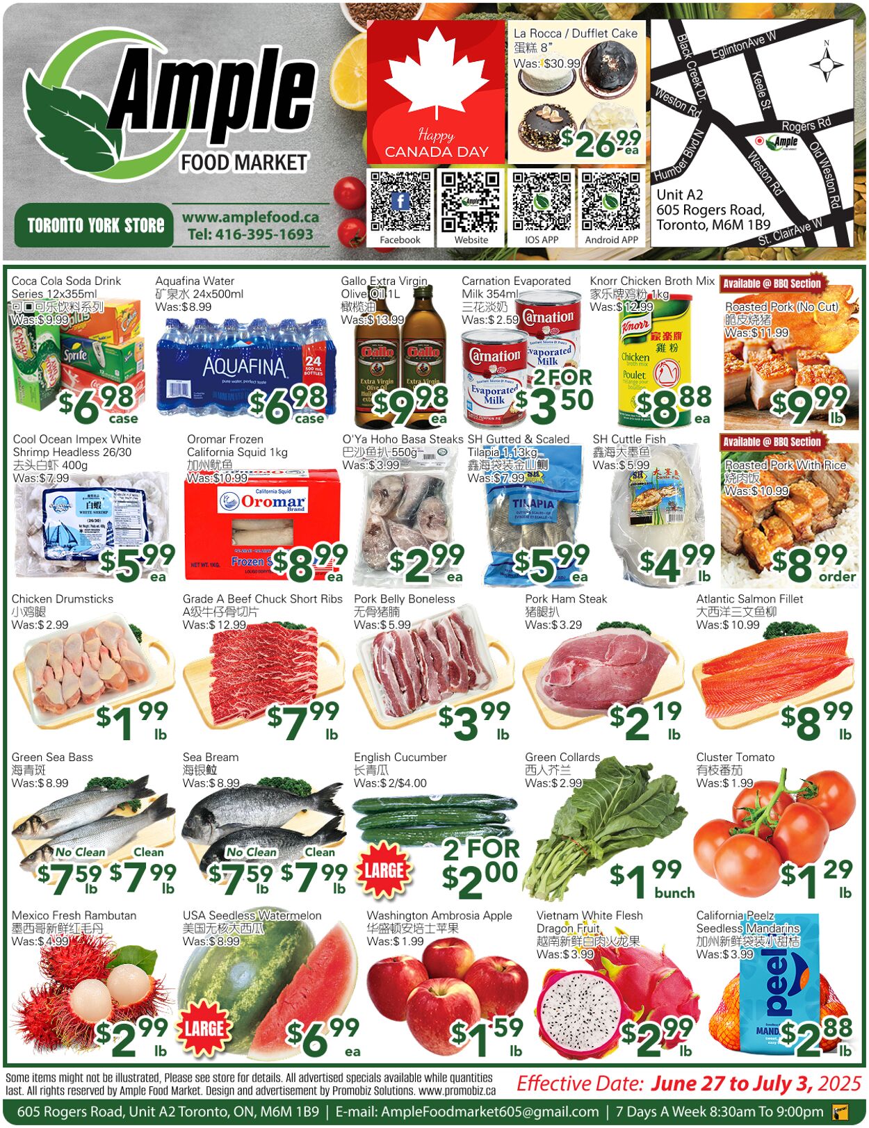 Flyer Ample Food Market 27.06.2025 - 03.07.2025