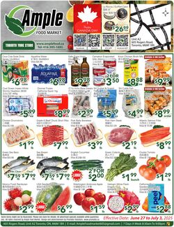 Flyer Ample Food Market 27.06.2025 - 03.07.2025