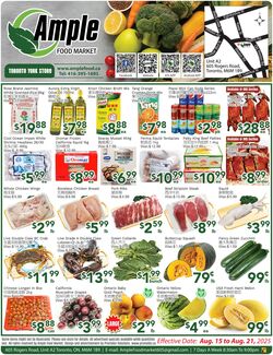 Flyer Ample Food Market 22.08.2025 - 28.08.2025