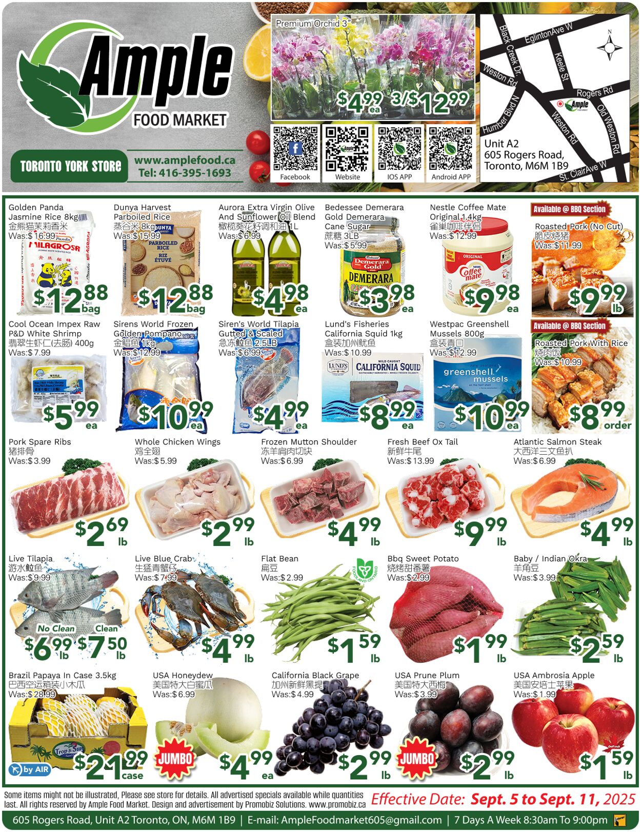 Flyer Ample Food Market 12.09.2025 - 18.09.2025