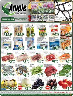 Flyer Ample Food Market 12.09.2025 - 18.09.2025