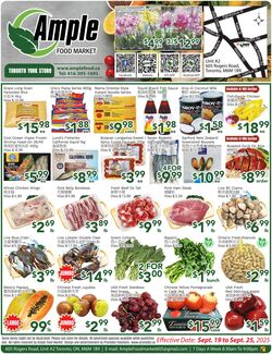 Flyer Ample Food Market 19.09.2025 - 25.09.2025