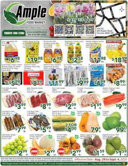 Flyer Ample Food Market 29.08.2025 - 04.09.2025
