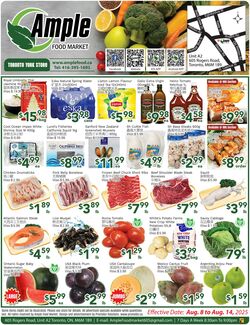 Flyer Ample Food Market 08.08.2025 - 14.08.2025