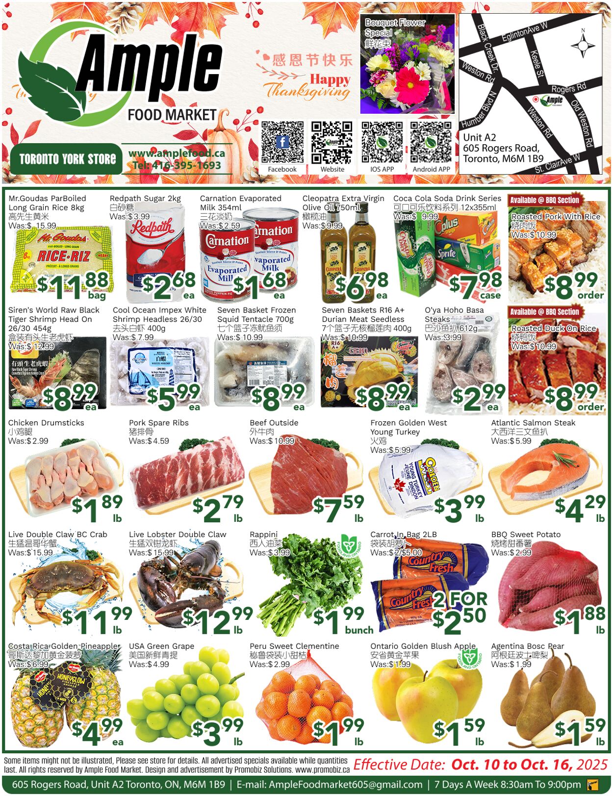 Flyer Ample Food Market 10.10.2025 - 16.10.2025