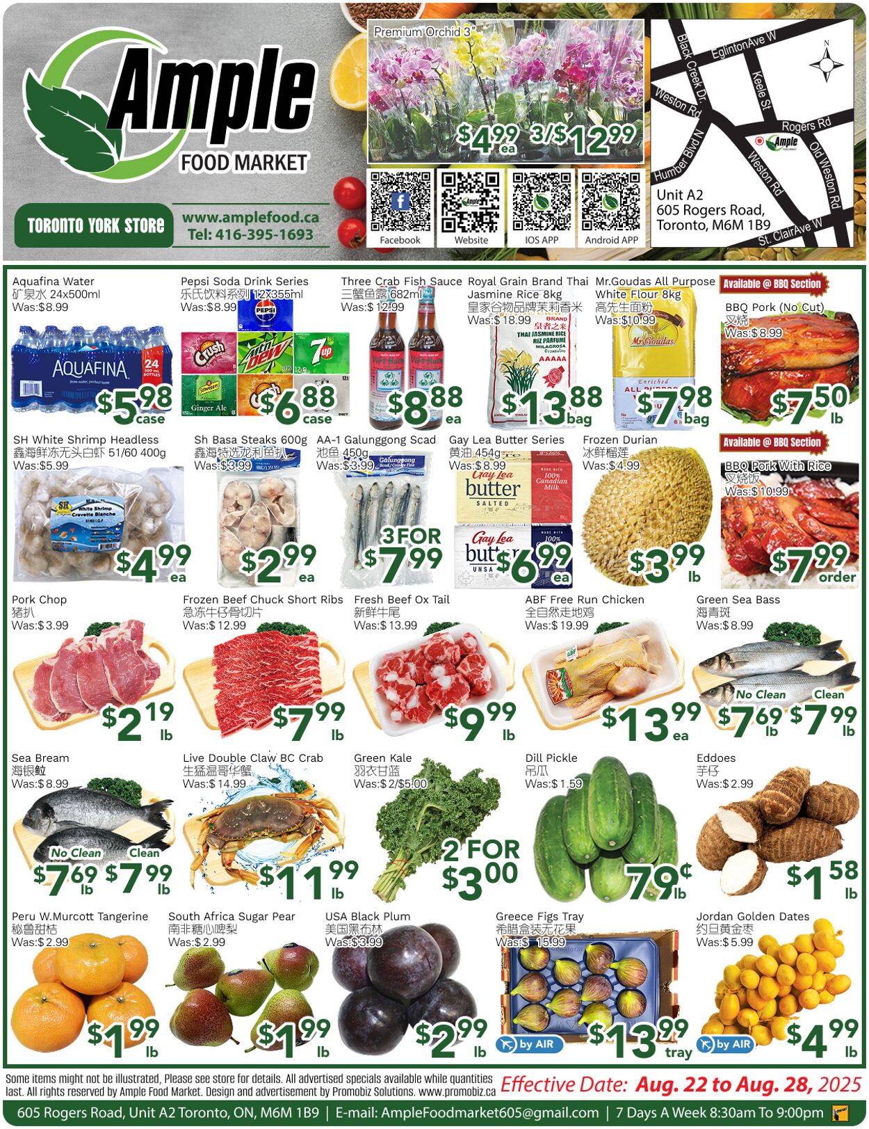Flyer Ample Food Market 22.08.2025 - 28.08.2025
