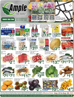 Flyer Ample Food Market 22.08.2025 - 28.08.2025