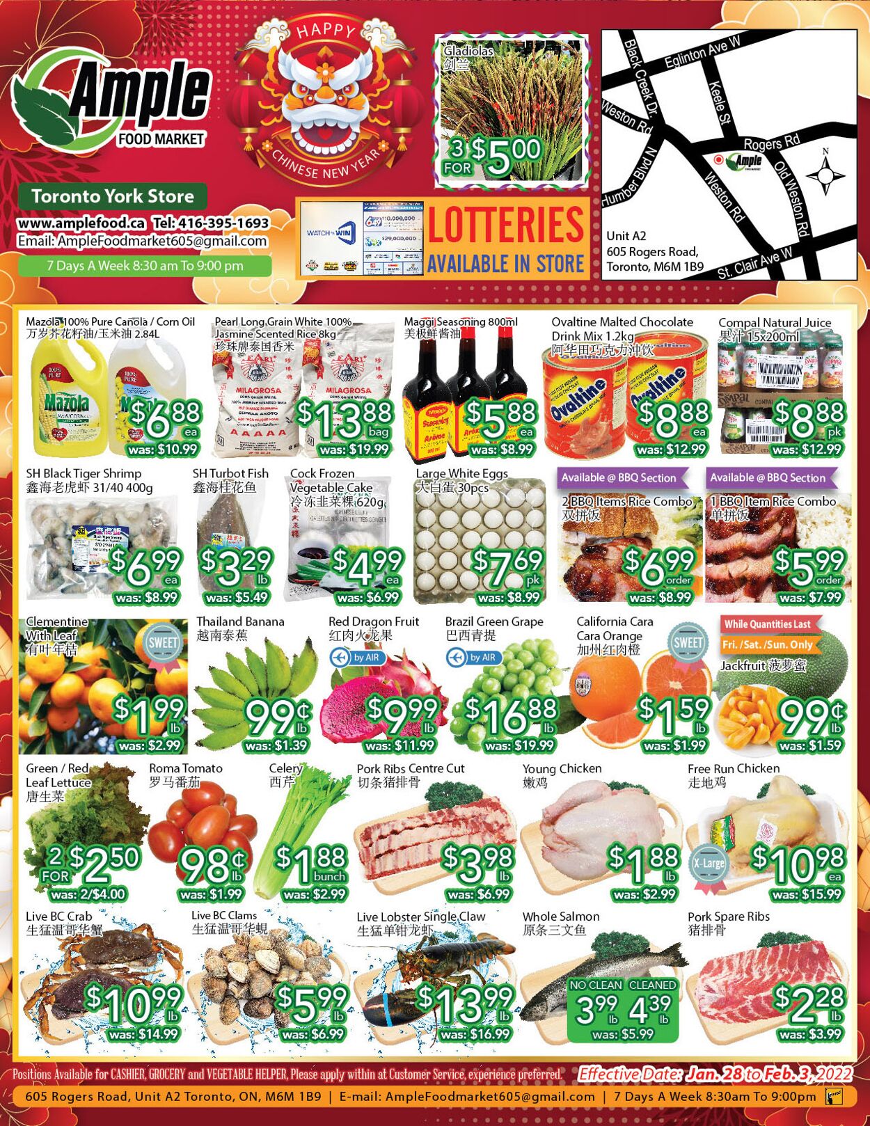 Flyer Ample Food 28.01.2022-03.02.2022