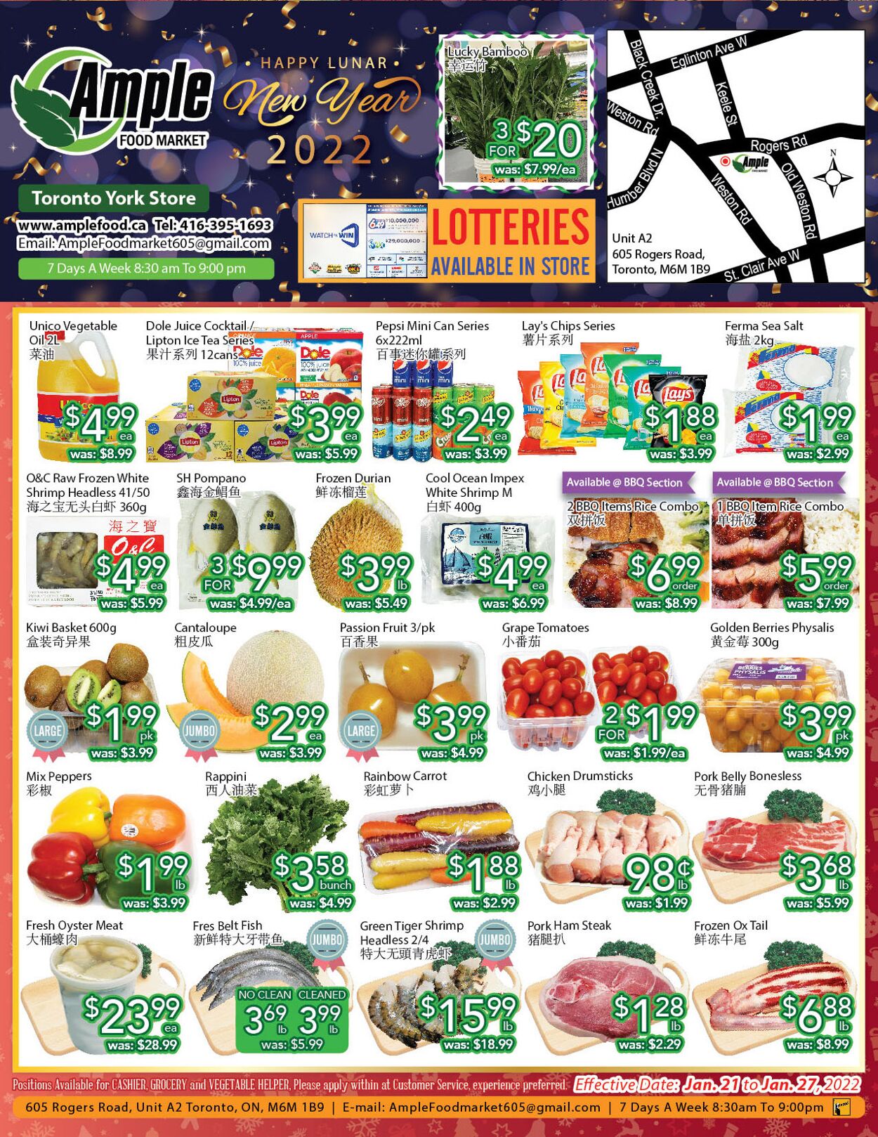 Flyer Ample Food 21.01.2022-27.01.2022