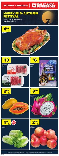 Flyer Atlantic Superstore 18.09.2025 - 01.10.2025