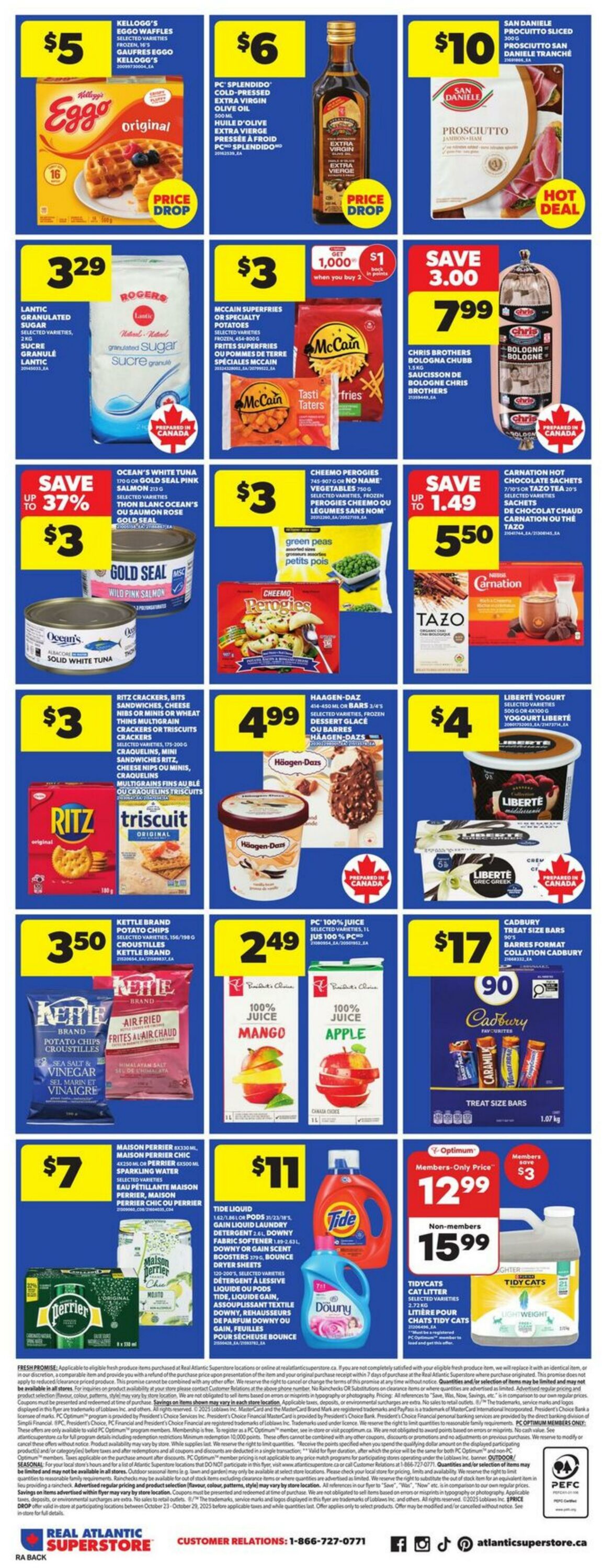 Flyer Atlantic Superstore 23.10.2025 - 29.10.2025