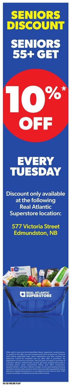 Flyer Atlantic Superstore 10.07.2025 - 16.07.2025