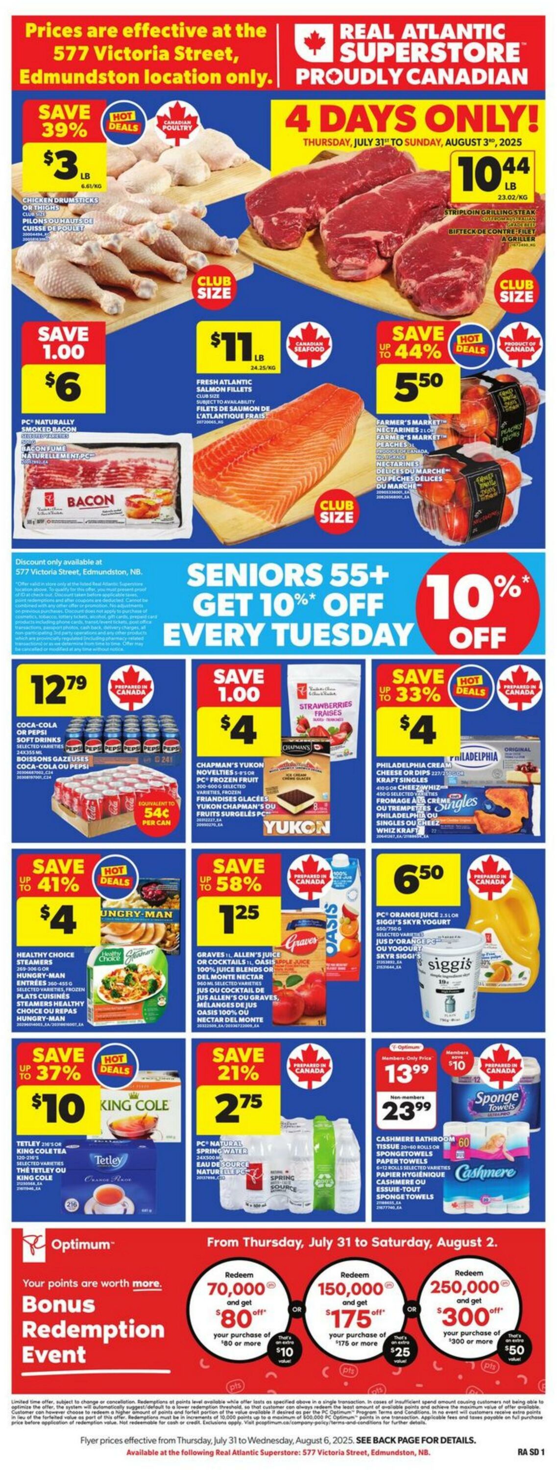Flyer Atlantic Superstore 31.07.2025 - 06.08.2025