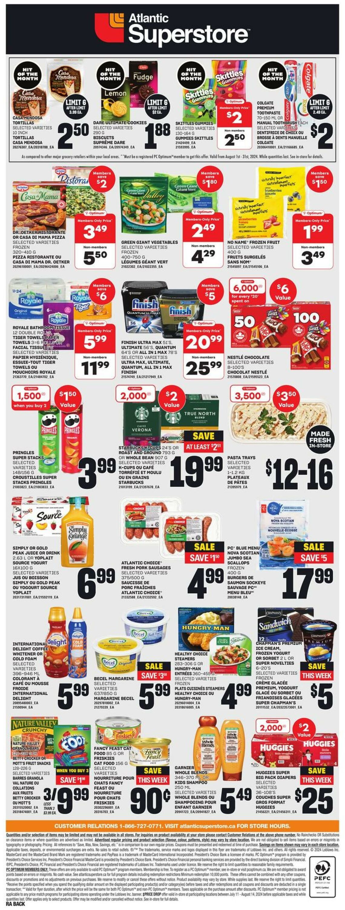 Flyer Atlantic Superstore 08.08.2024 - 14.08.2024