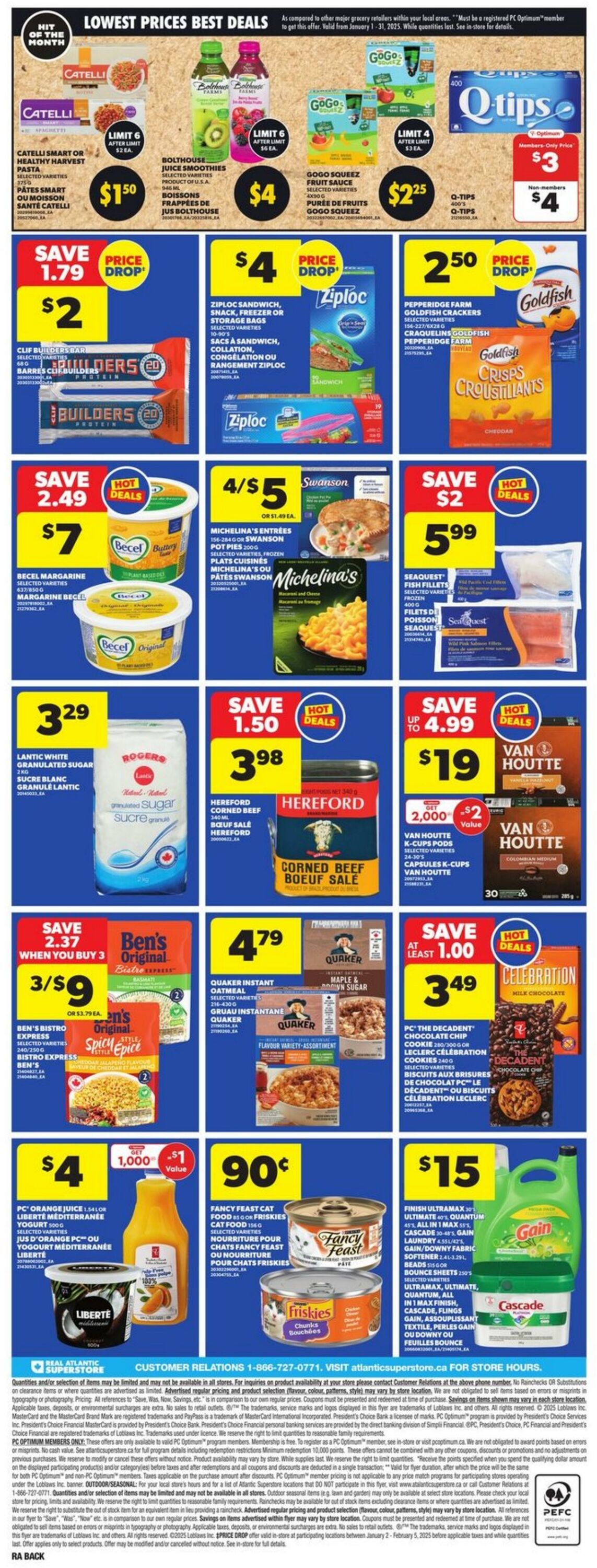 Flyer Atlantic Superstore 09.01.2025 - 15.01.2025