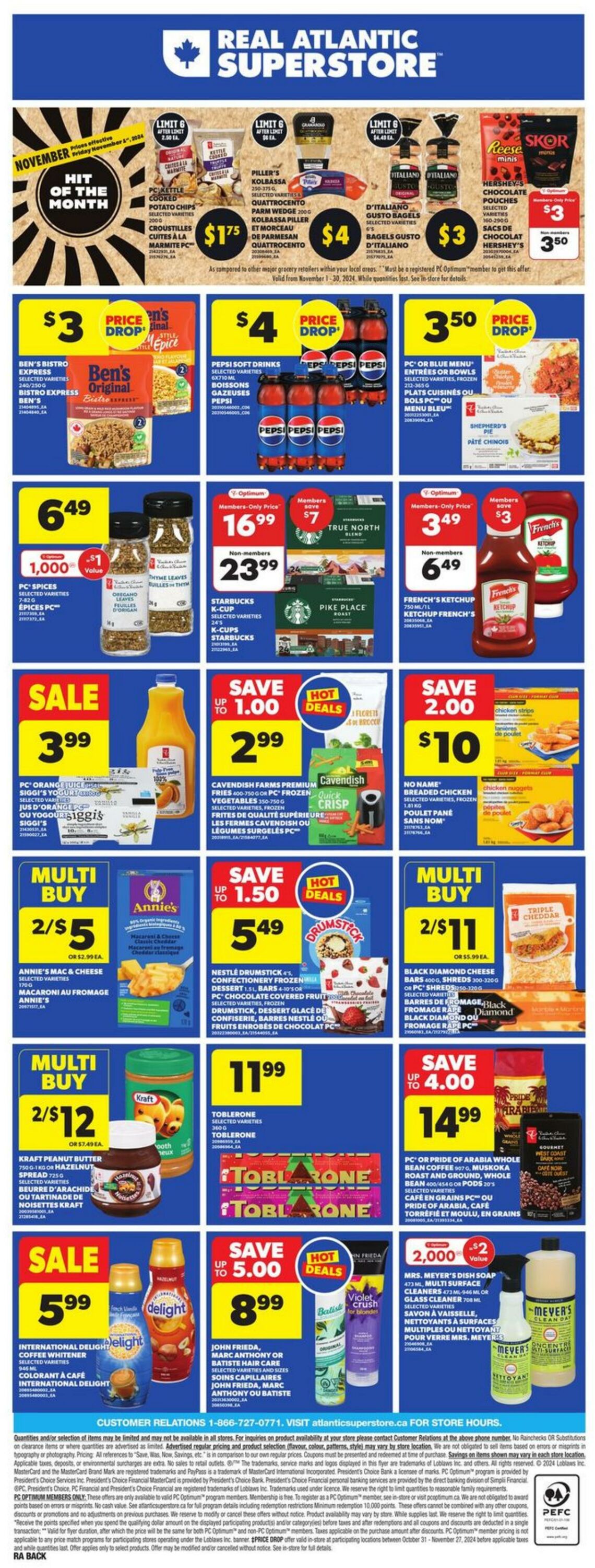 Flyer Atlantic Superstore 31.10.2024 - 06.11.2024